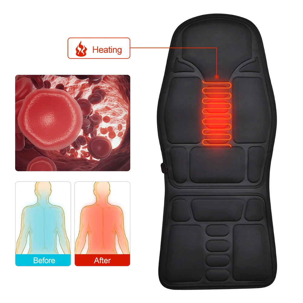 Infrared Heating Vibrating Massage Pads