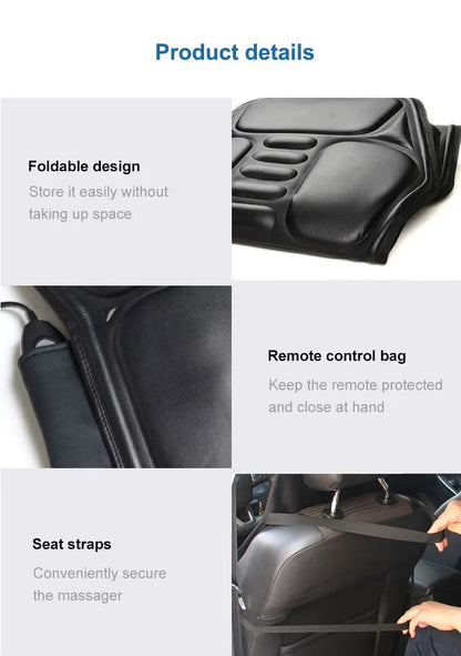 Heating Full Body Massager Cushion for Car or Home