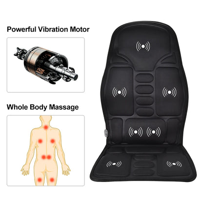 Infrared Heating Vibrating Massage Pads