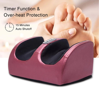 Electric Foot Massager with Heating Therapy