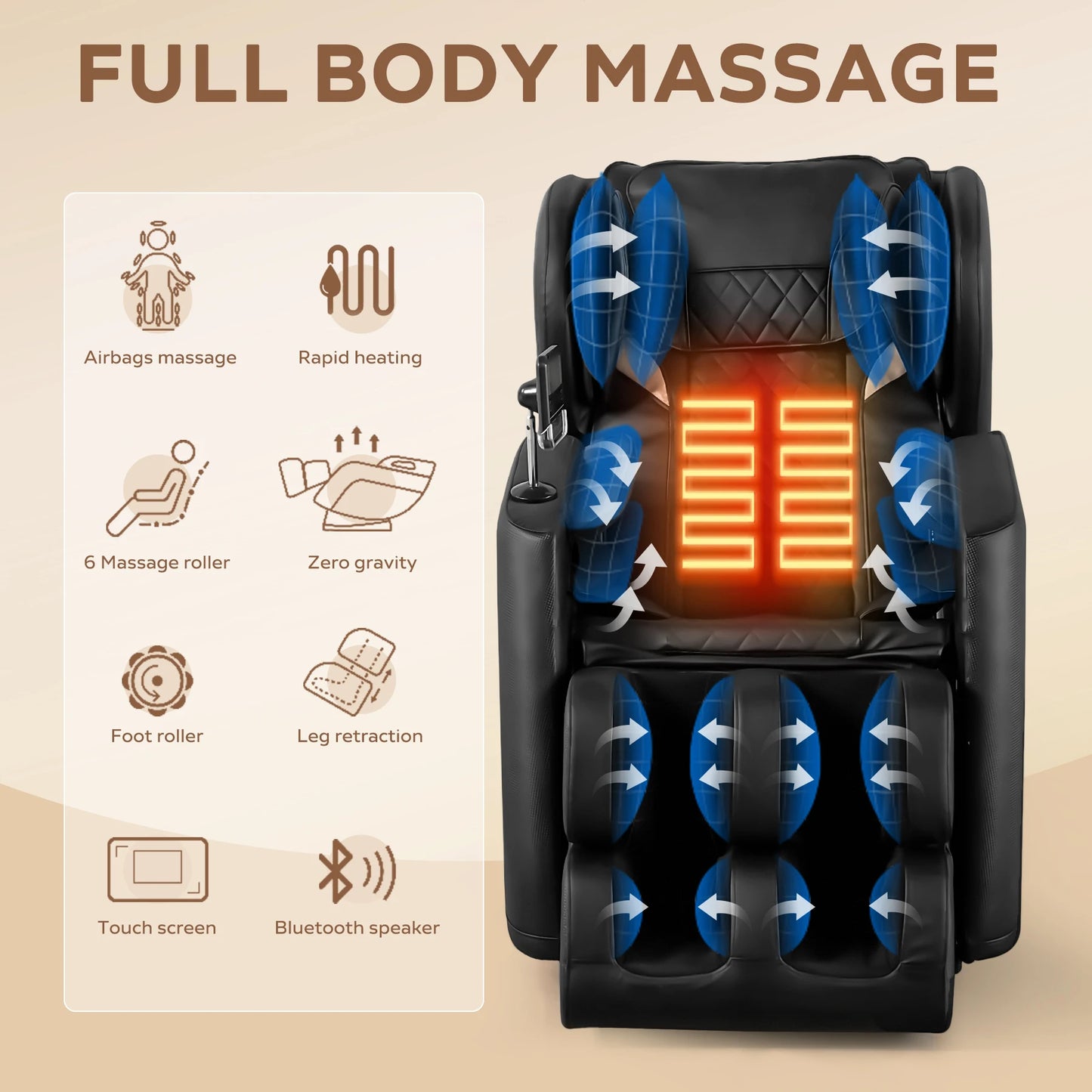 Zero Gravity Full Body Massage Chair